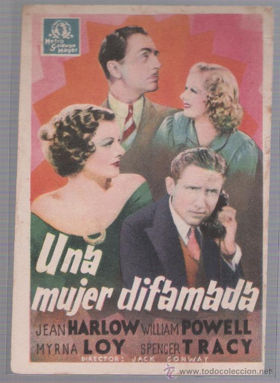 Cine: Una mujer difamada. Sencillo de MGM. - Foto 1