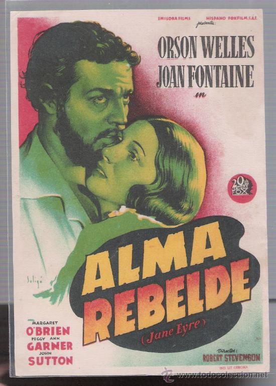 Cine: Alma rebelde. Solig&oacute;. Sencillo de 20Th Century fox.