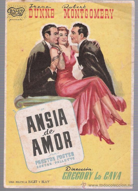 Kino: Ansia de Amor. Sencillo de Balet y Blay.