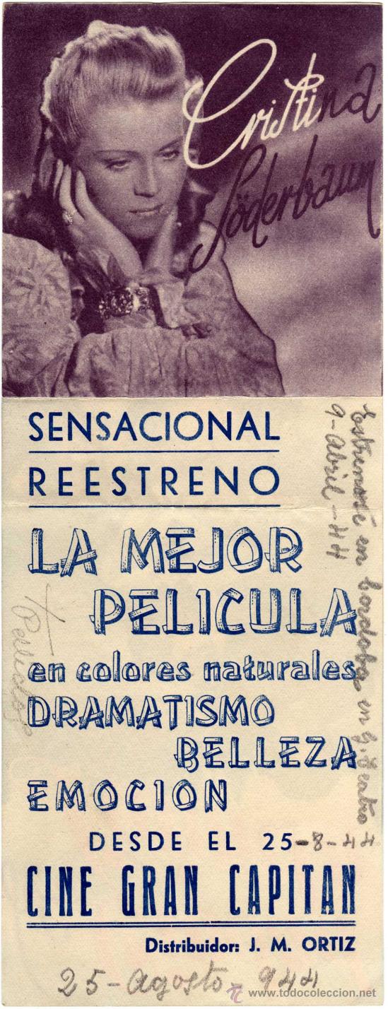 Cine: PROGRAMA CINE DOBLE - LA CIUDAD SO&Ntilde;ADA - CRISTINA SODERBAUM - PAUL KLINGER - Cine Gran Capitan - Foto 2