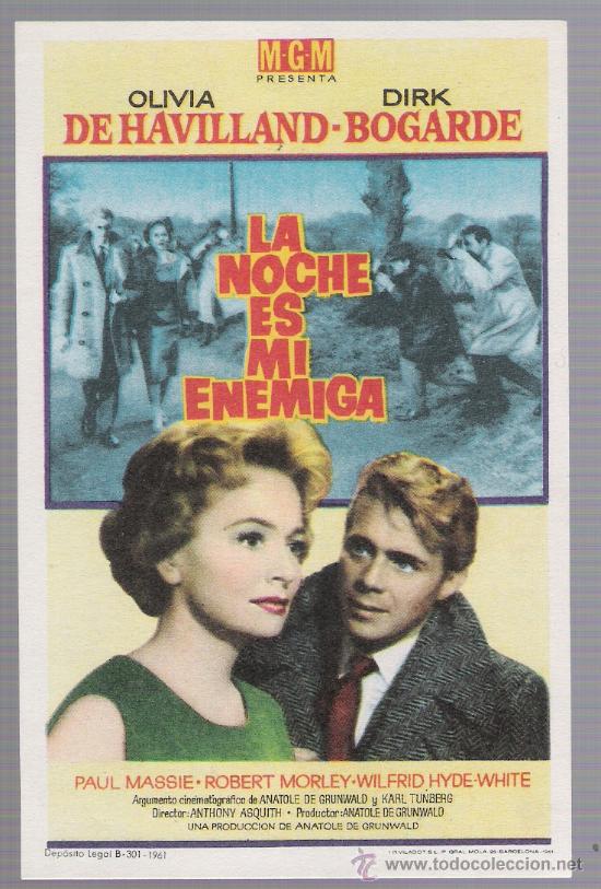 Kino: La noche es mi enemiga. Sencillo de MGM.
