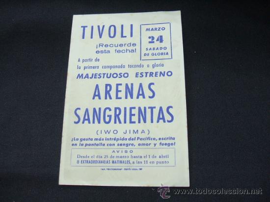 Cine: ARENAS SANGRIENTAS - JOHN WAYNE - - Foto 2