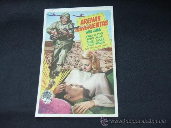 Cine: ARENAS SANGRIENTAS - JOHN WAYNE - - Foto 1