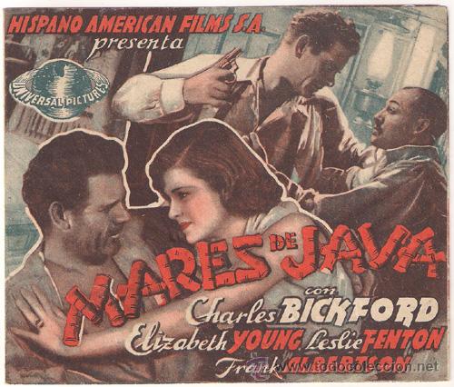 Cine: PTCC 319 MARES DE JAVA PROGRAMA DOBLE UNIVERSAL CHARLES BICKFORD - Foto 1