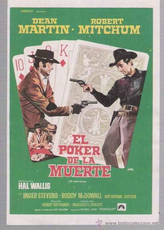 Cine: El poker de la muerte. Sencillo de Paramount. - Foto 1