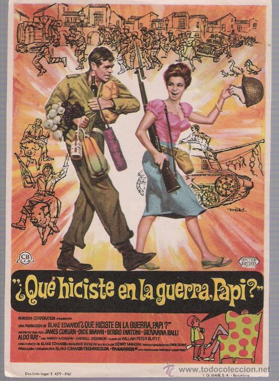 Cine: &iquest;Qu&eacute; hiciste en la guerra Papi? Sencillo de CB Films. - Foto 1