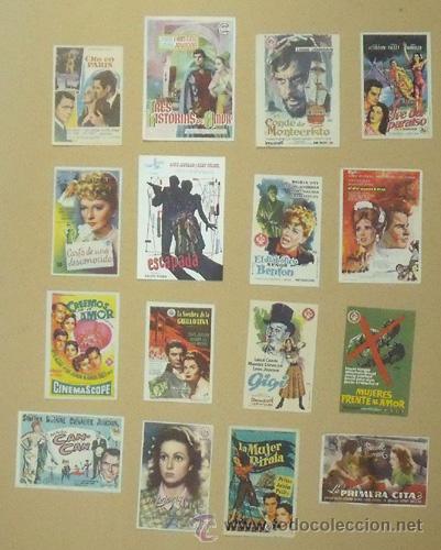 Flyers Publicitaires de films Anciens: ZR66D LOUIS JORDAN COLECCION DE 16 PROGRAMAS ORIGINALES ESPA&Ntilde;OLES