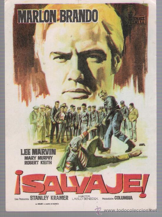 Cine: Salvaje. Sencillo de Columbia. - Foto 1