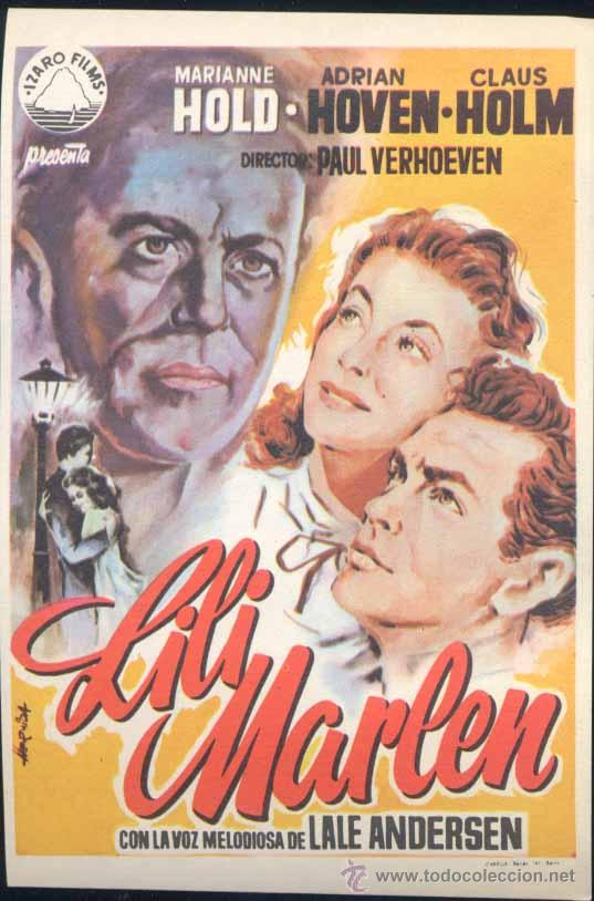 Cinema: FOLLETO PUBLICITARIO DE LA PEL&Iacute;CULA DE CINE:.- LILI MARLEM.-