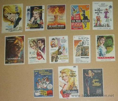 Cine: ZS07D BRIGITTE BARDOT COLECCION DE 13 PROGRAMAS ORIGINALES ESPA&Ntilde;OLES - Foto 1