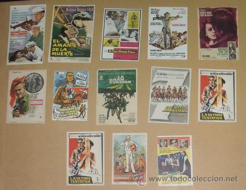 Cine: NN18 STEVE MCQUEEN COLECCION DE 13 PROGRAMAS ORIGINALES ESPA&Ntilde;OLES - Foto 1