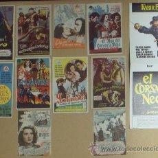 Cine: NN24 EMILIO SALGARI COLECCION DE 11 PROGRAMAS ORIGINALES ESPAÑOLES