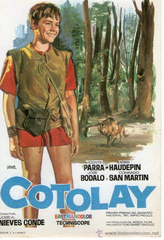 Cine: folleto de mano de cotolay - Foto 1