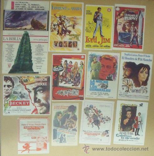 Cine: NN47 PETER OTOOLE COLECCION DE 12 PROGRAMAS ORIGINALES ESPA&Ntilde;OLES - Foto 1