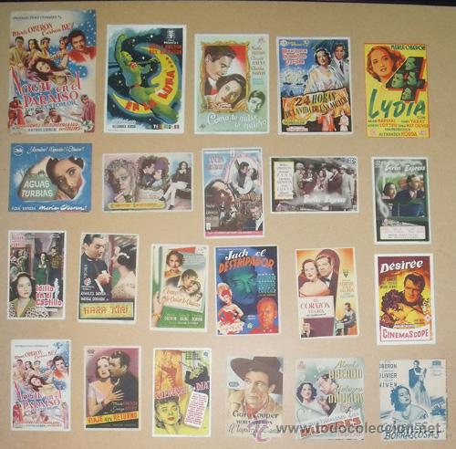 Cine: NN60 MERLE OBERON COLECCION DE 22 PROGRAMAS ORIGINALES ESPA&Ntilde;OLES - Foto 1