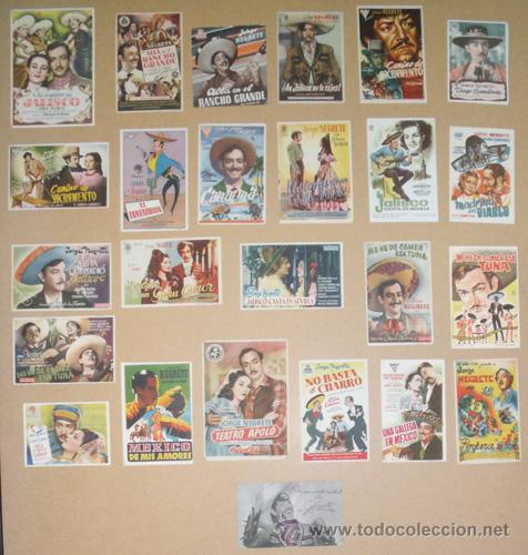 Cine: NN70 JORGE NEGRETE COLECCION DE 25 PROGRAMAS ORIGINALES ESPA&Ntilde;OLES - Foto 1