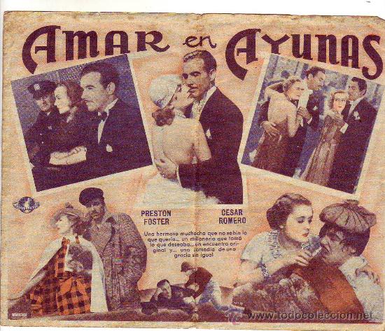 Cine: amar en ayunas - programa doble - Foto 2