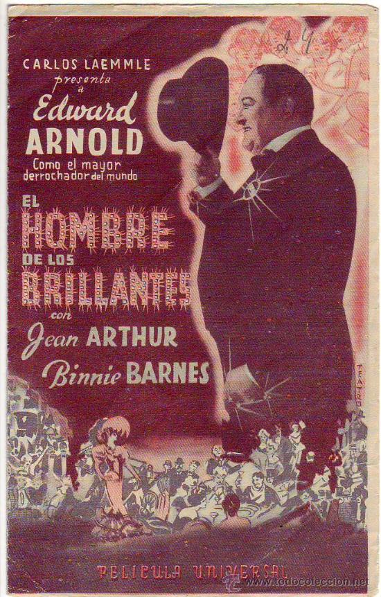 Cine: el hombre de los brillantes - programa doble - Foto 1