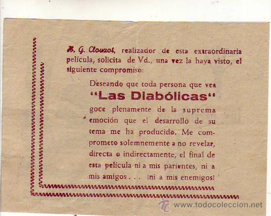 Cine: las diabolicas - programa doble - Foto 2