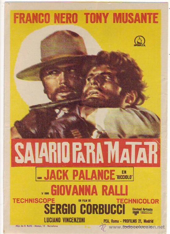 Cine: salario para matar - Foto 1