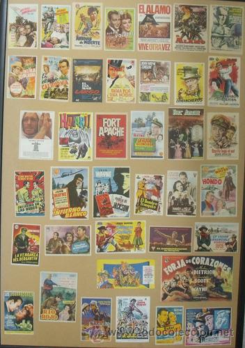 Cine: NN79 JOHN WAYNE COLECCION DE 49 PROGRAMAS ORIGINALES ESPA&Ntilde;OLES - Foto 2