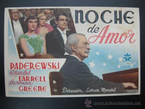 Cine: NOCHE DE AMOR - Foto 1