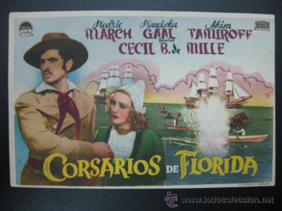 Cine: CORSARIOS DE FLORIDA - Foto 1
