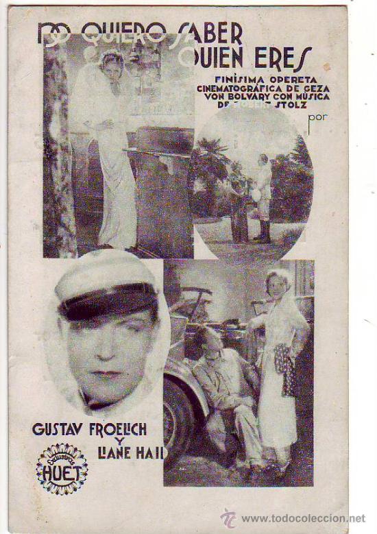 Cine: no quiero saber quien eres - Foto 1