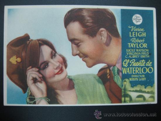 Cine: EL PUENTE DE WATERLOO - Foto 1