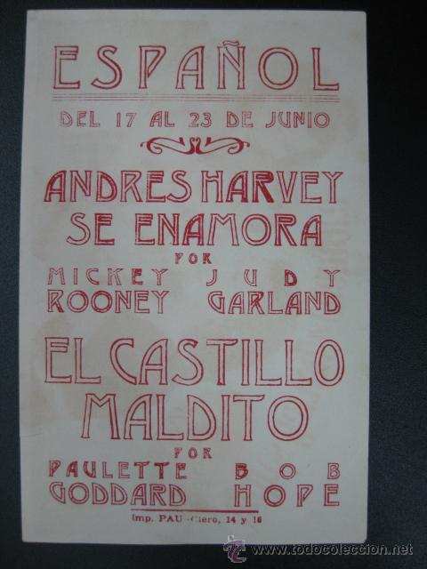 Cine: ANDRES HARVEY SE ENAMORA - Foto 2