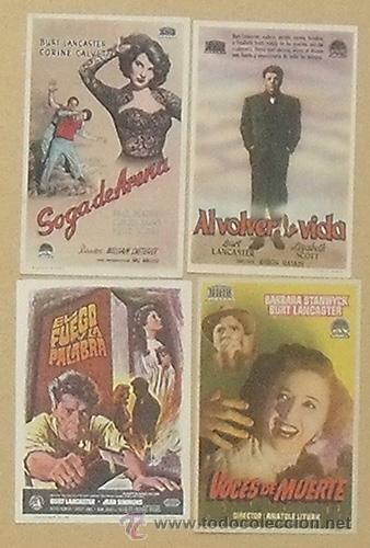 Cine: NN95D BURT LANCASTER COLECCION DE 44 PROGRAMAS ORIGINALES ESPA&Ntilde;OLES - Foto 2