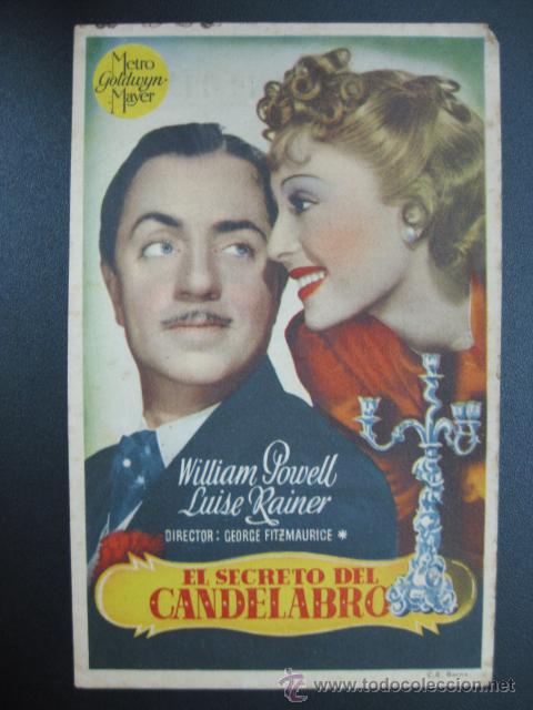 Cine: EL SECRETO DEL CANDELABRO - Foto 1