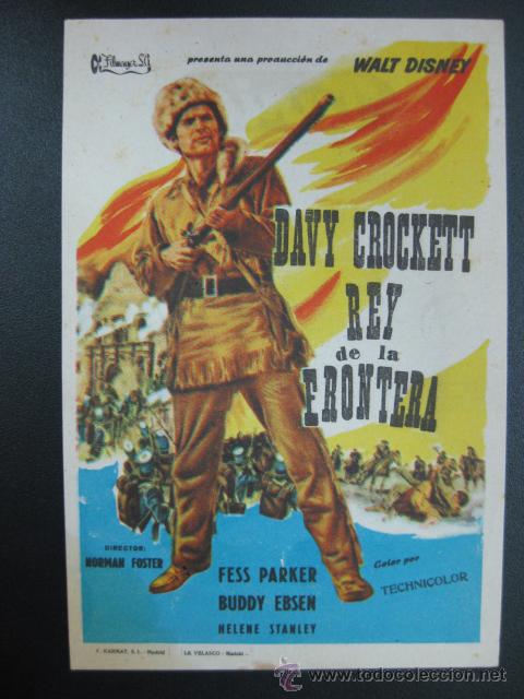 Cine: DAVY CROCKETT REY DE LA FRONTERA - Foto 1