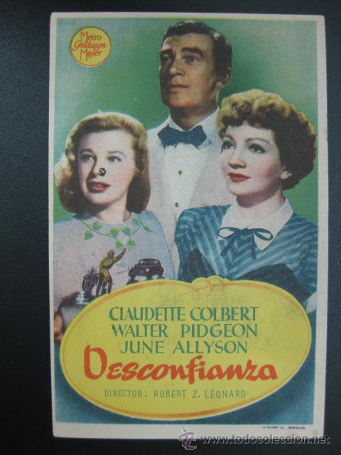 Cine: DESCONFIANZA - Foto 1