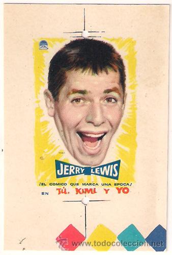Cine: PTCC 415 TU KIMI Y YO PROGRAMA SENCILLO sello PARAMOUNT JERRY LEWIS - Foto 1