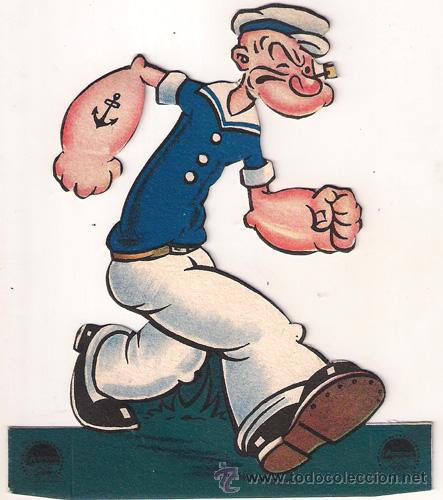 Cine: PTCC 306 POPEYE COLECCION 3 PROGRAMAS TROQUELADOS PARAMOUNT ANIMACION - Foto 1