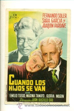 Cine: CUANDO LOS HIJOS SE VAN   - PROGRAMA ORIGINAL SIN PUBLICIDAD - Foto 1