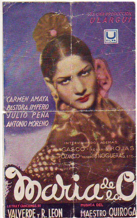 Cine: maria de la o - Foto 1