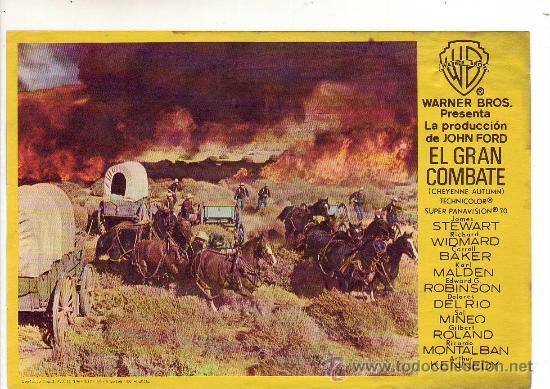 Flyers Publicitaires de Films Anciens: el gran conbate