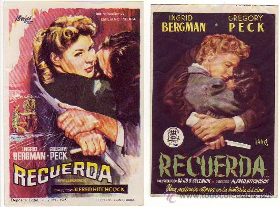 Cinema: recuerda - dos programas
