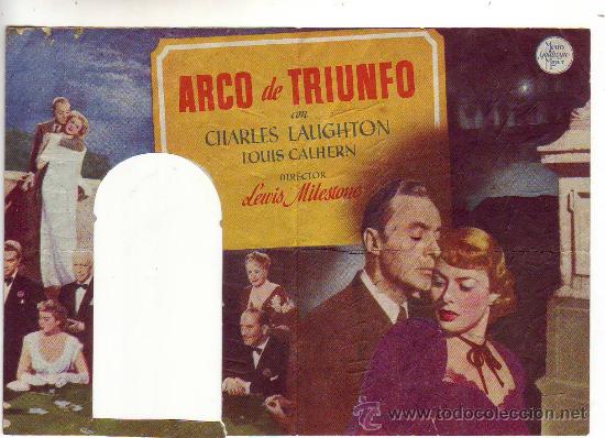 Cine: arco de triunfo - programa doble - Foto 2