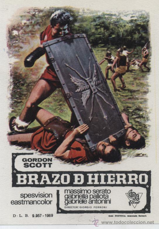 Cine: Brazo de Hierro. Sencillo de Cire Films.  &iexcl;IMPECABLE! - Foto 1