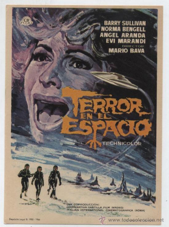 Cine: Terror en el Espacio.Sencillo de Cire Films. &iexcl;IMPECABLE! - Foto 1