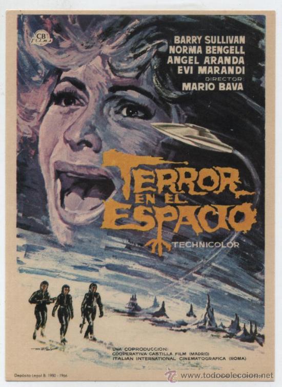 Cine: Terror en el Espacio.Sencillo de CB Films. &iexcl;IMPECABLE! - Foto 1