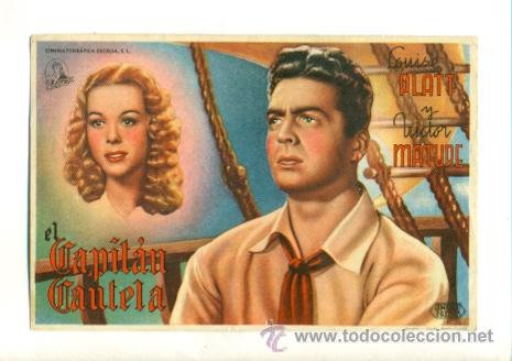 Cine: CAPITAN CAUTELA - PROGRAMA ORIGINAL CON PUBLICIDAD - Foto 1