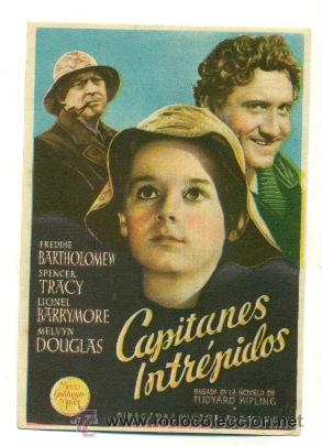 Cine: CAPITANES INTREPIDOS  - PROGRAMA ORIGINAL SIN  PUBLICIDAD - Foto 1
