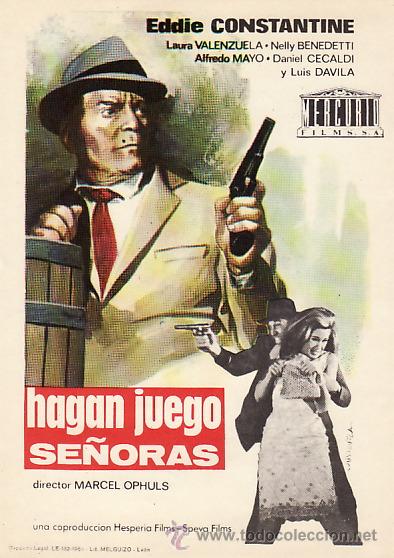 Cine: HAGAN JUEGO SE&Ntilde;ORAS - PMD 402 - Foto 1