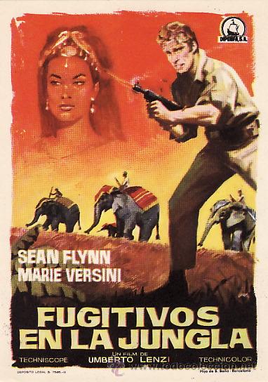 Cine: FUGITIVOS EN LA JUNGLA - PMD 411 - Foto 1