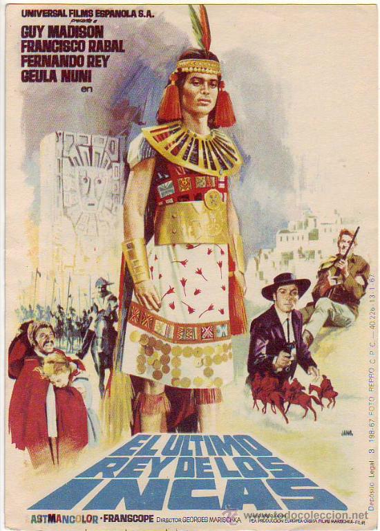 Cinema: el ultimo de los incas