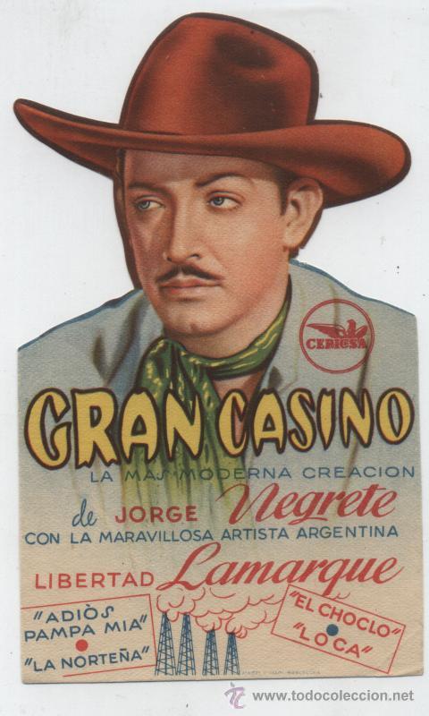 Cine: Gran Casino. Sencillo troquelado de Cepicsa.  &iexcl;IMPECABLE! - Foto 1